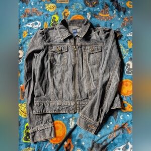 GAP Zip Up Jean Jacket